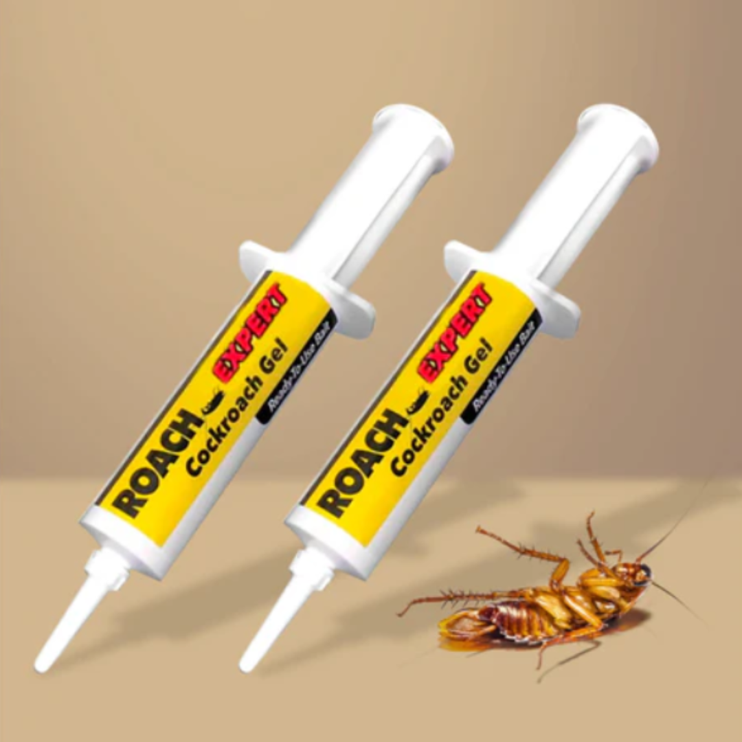 ¡Roach Expert Gel — Adiós a las cucarachas! 🪳