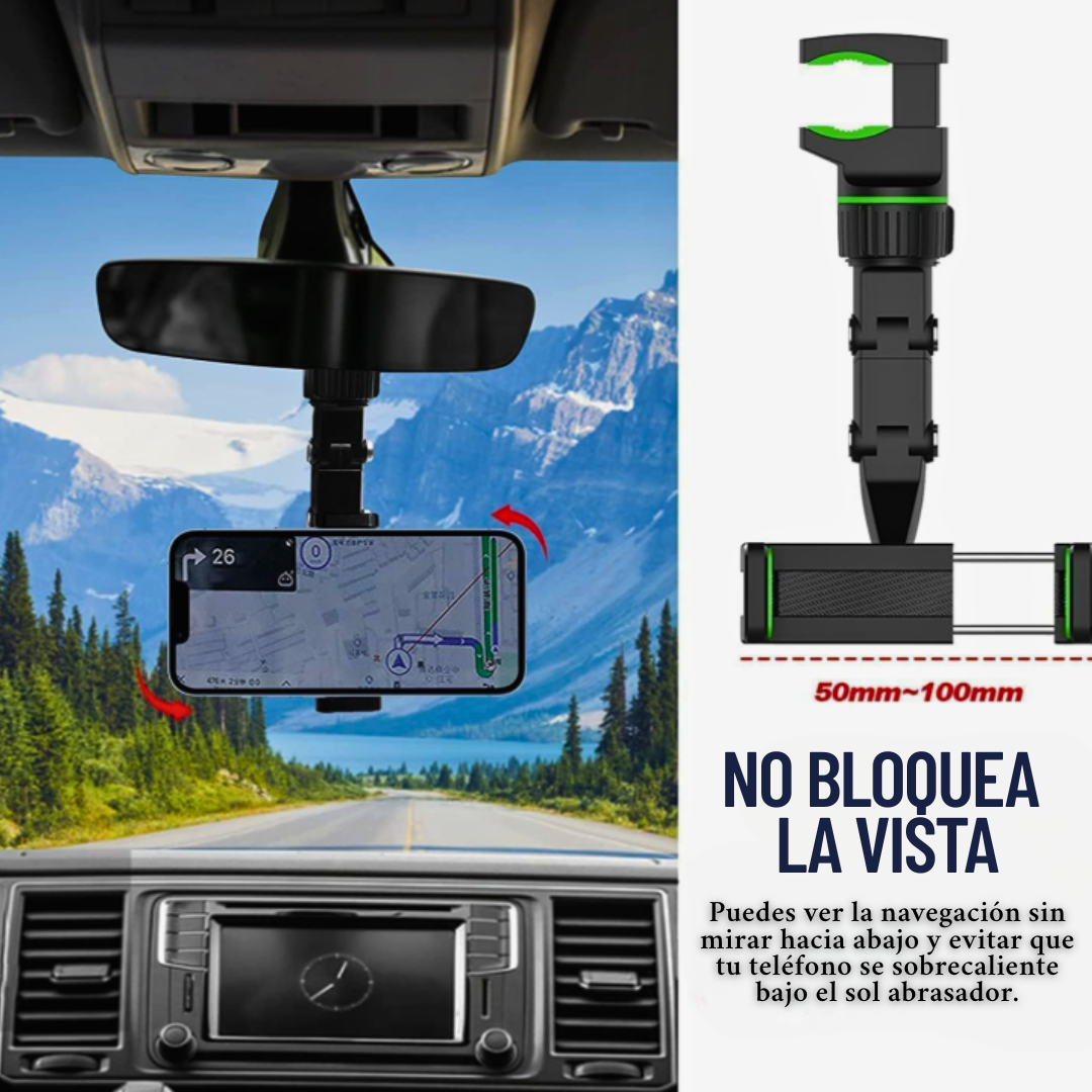 2X1 Soporte de Celular Holder 360 🔄 para Automóvil