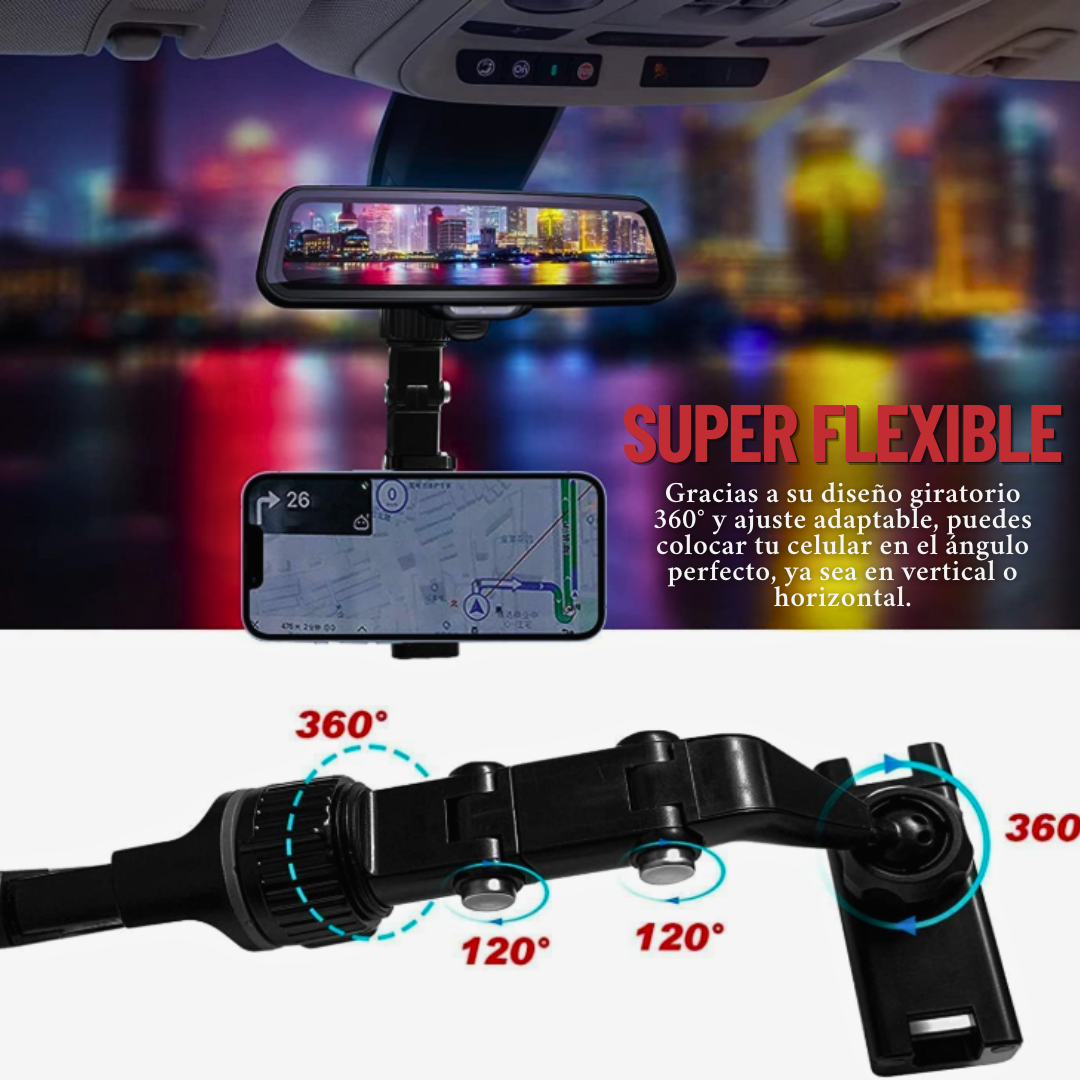 2X1 Soporte de Celular Holder 360 🔄 para Automóvil