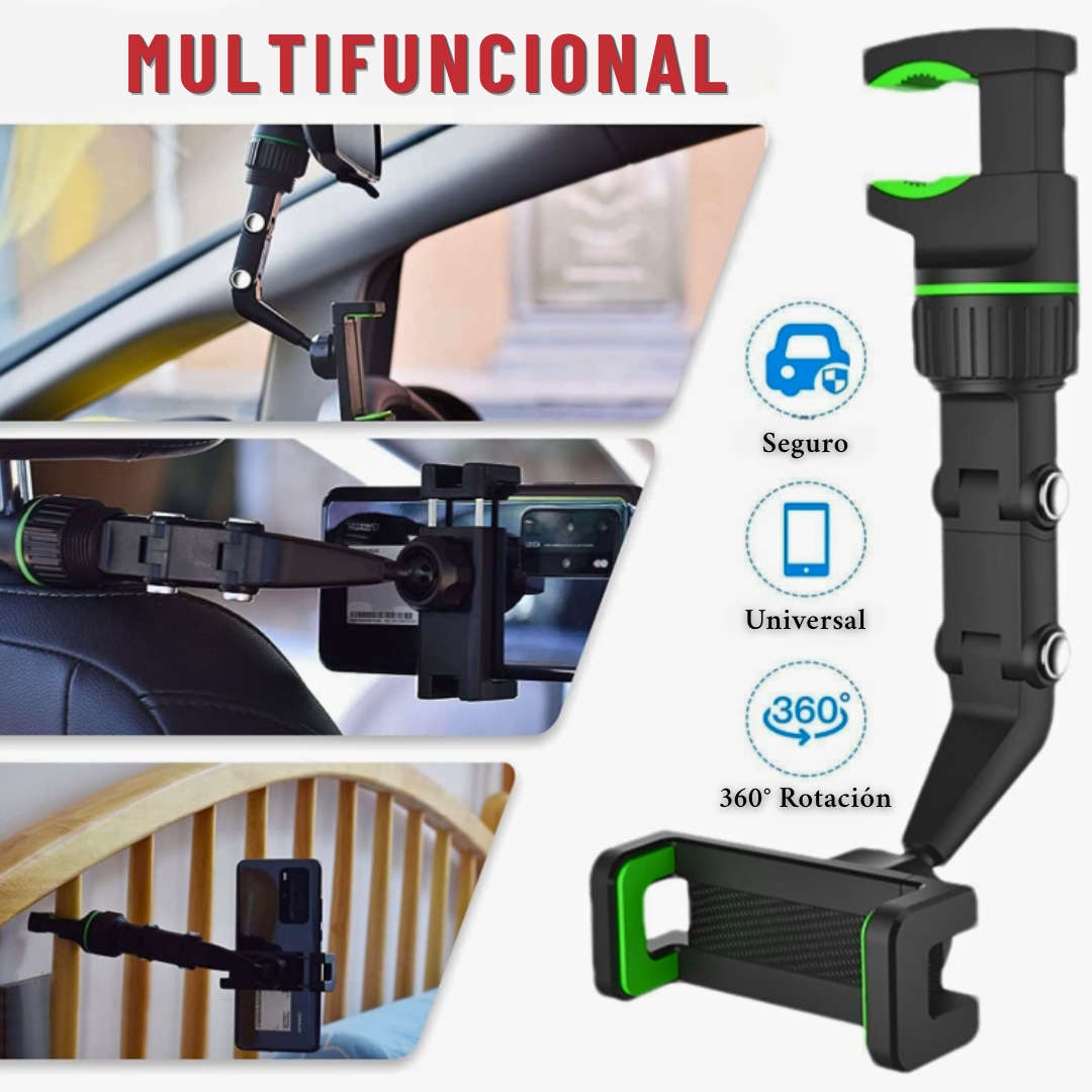 2X1 Soporte de Celular Holder 360 🔄 para Automóvil
