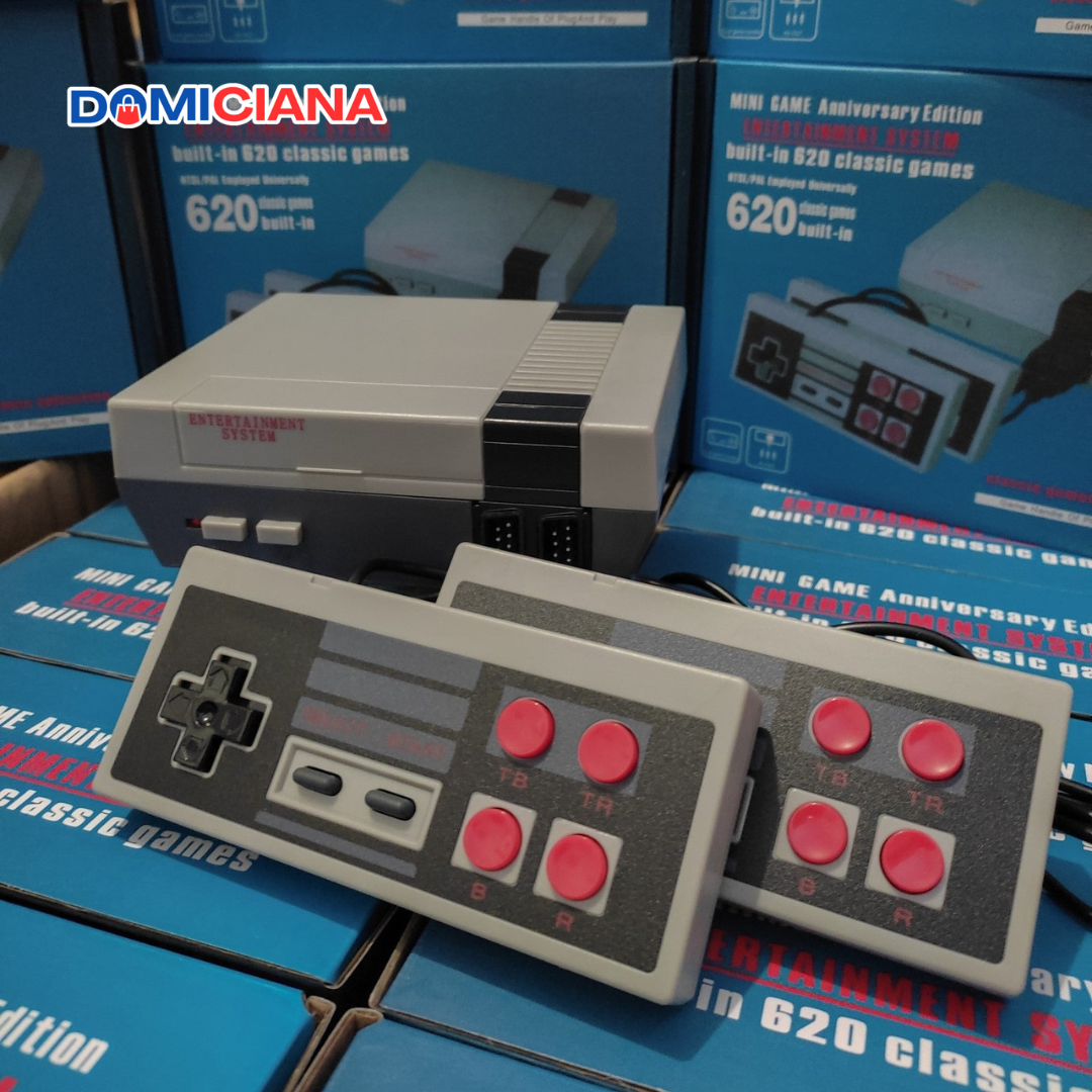 MINI CONSOLA GAMIN CON +600 JUEGOS RETROS