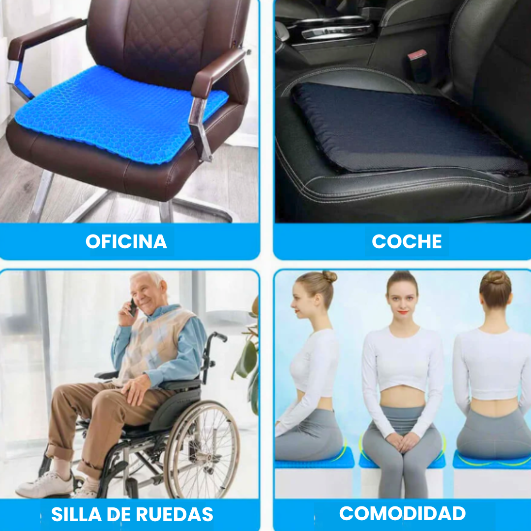 COJÍN ERGONÓMICO CON GEL FRESCO