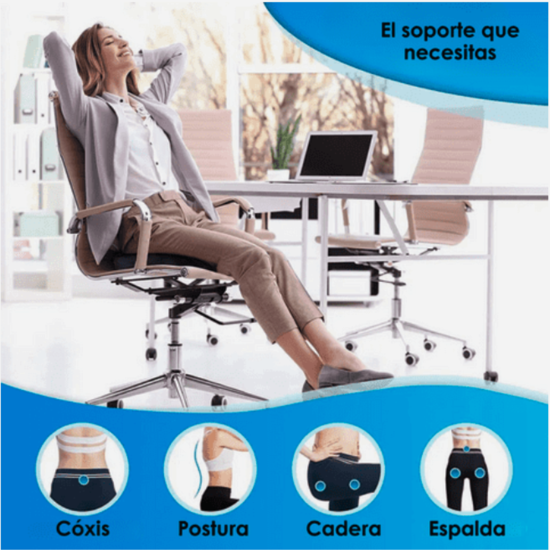 COJÍN ERGONÓMICO CON GEL FRESCO