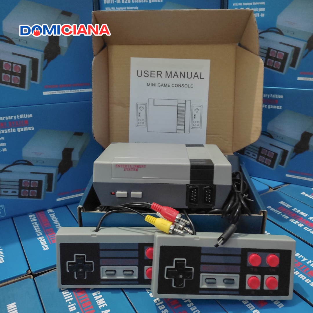 MINI CONSOLA GAMIN CON +600 JUEGOS RETROS