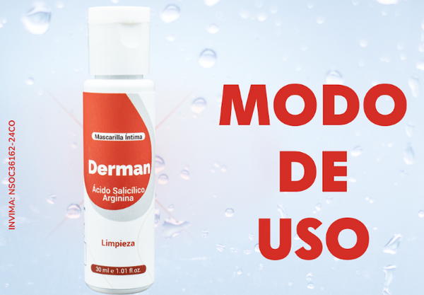 Así se usa DERMAN