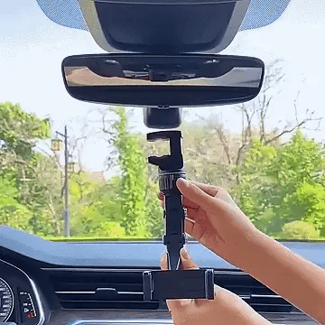Soporte giratorio 360° para teléfono — ¡Tu copiloto ideal! 🚘