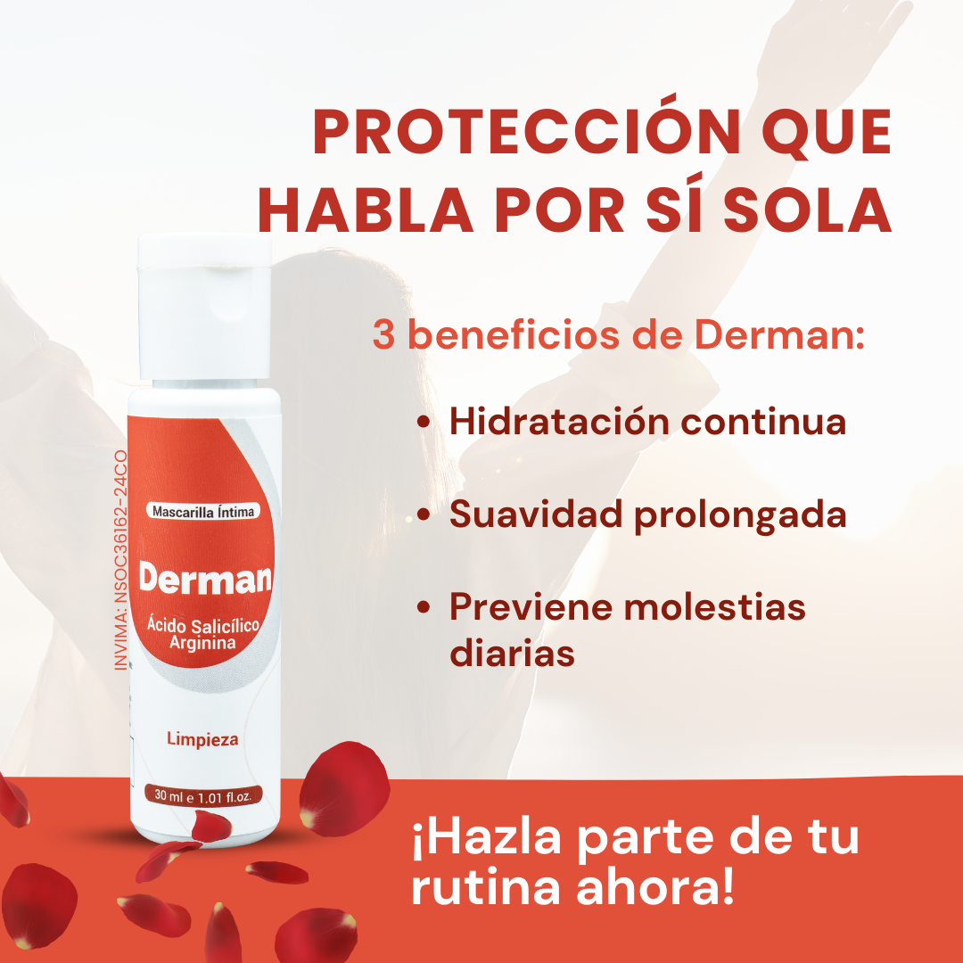 🌸 DERMAN – Crema Íntima que Cuida de Ti