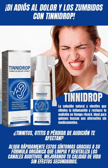Alivio Tinni: Spray Natural para el Zumbido de Oídos