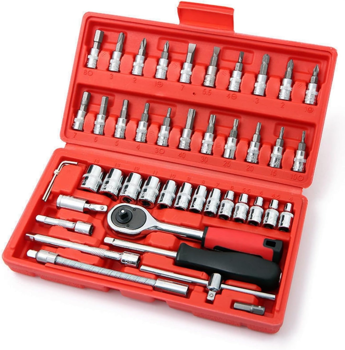 Kit de Herramientas Todo en Uno - 46 LLAVE DE 1/4