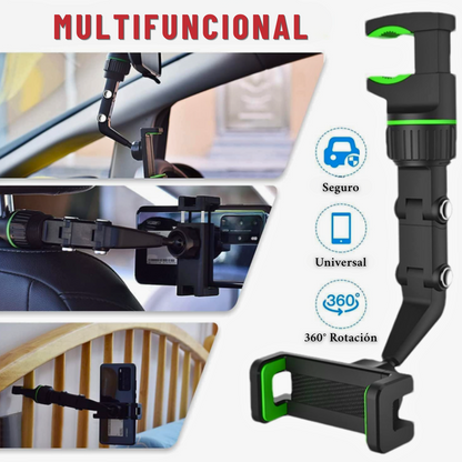 2X1 Soporte de Celular Holder 360 🔄 para Automóvil