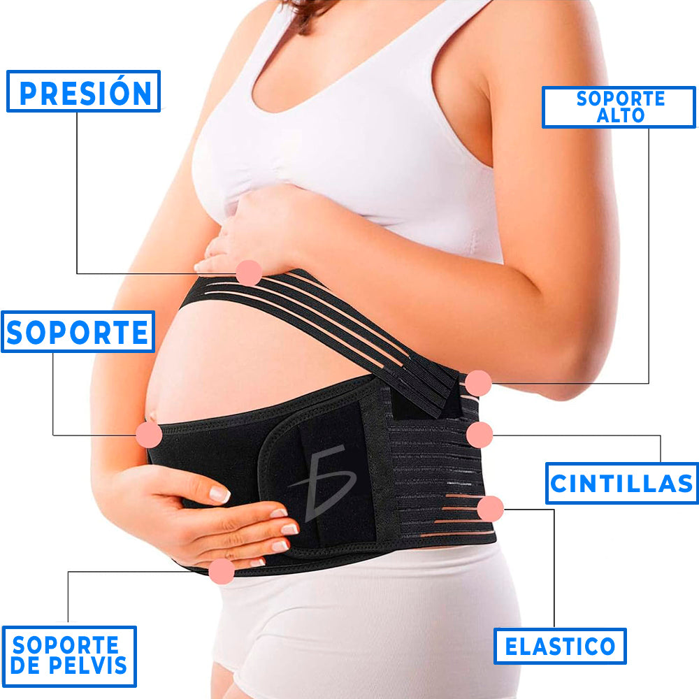 MamáFlex: Banda Prenatal de Soporte Total