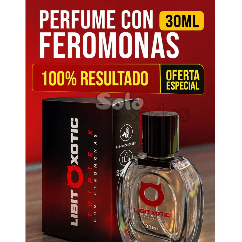 Perfume de Feromona Atracción Irresistible La Magia de LIBIDHOT 2.0