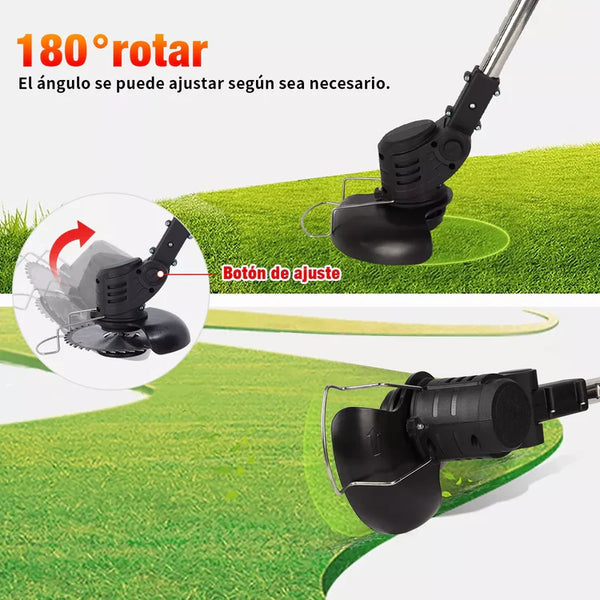 Máquina Cortadora de Césped Eléctrica Portátil
