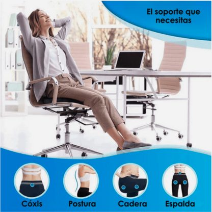 COJÍN ERGONÓMICO CON GEL FRESCO