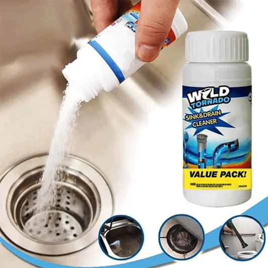 Polvo Super CLEANNER - Elimina obstrucciones y olores al instante 110 GRAMOS