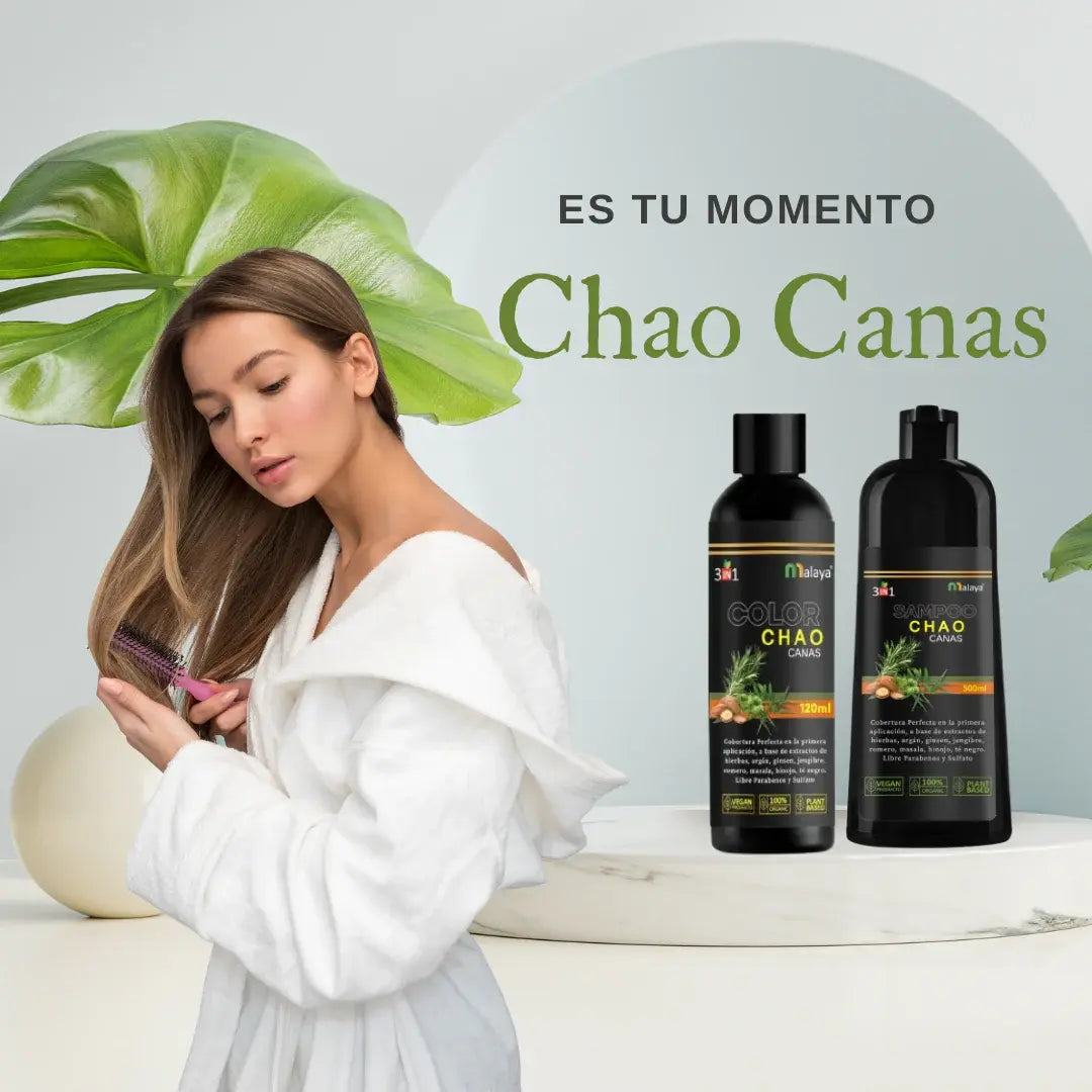 SHAMPOO CHAO CANAS +TRATAMIENTO - 50% OFF – Tienda RD