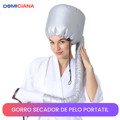 GORRO SECADOR DE CABELLO PORTÁTIL