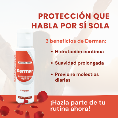 🌸 DERMAN – Crema Íntima que Cuida de Ti
