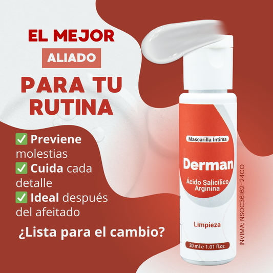 🌸 DERMAN – Crema Íntima que Cuida de Ti