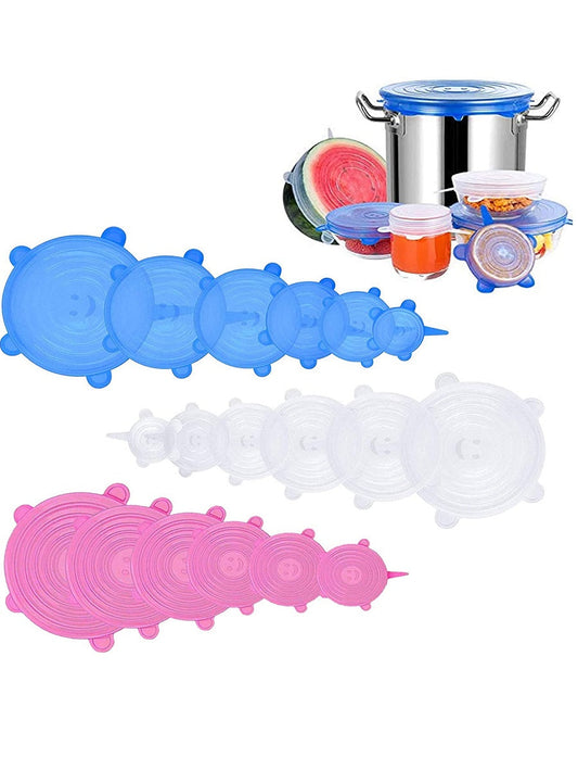 6 Tapas de Silicona, Redondas Calidad premium. COMPRA 6 Y TE LLEVAS 12